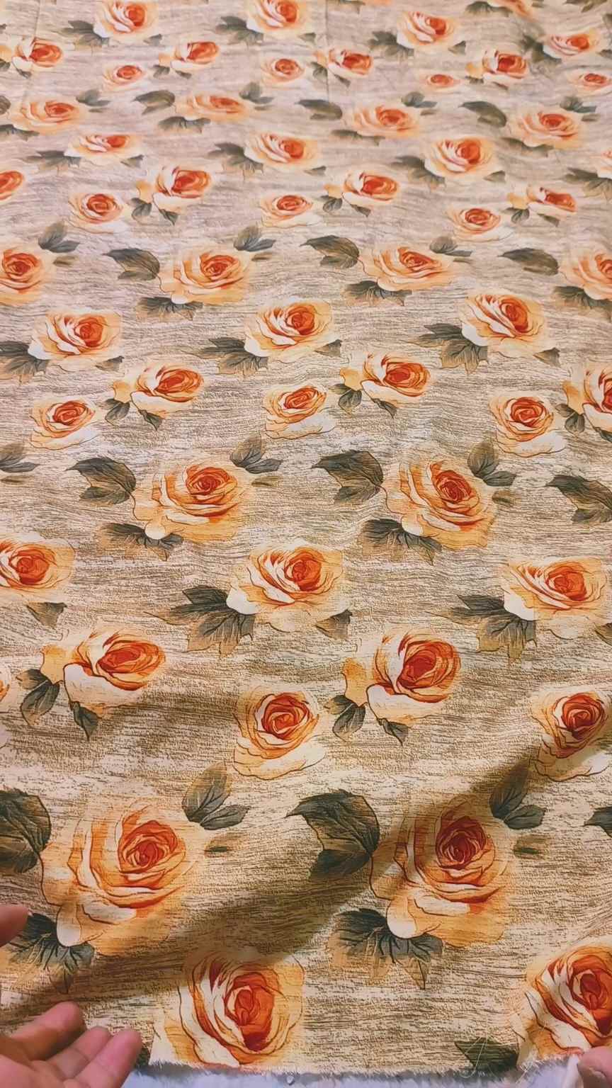 M-3935   Imported Digital Winter ☃️ Boutique Stone Lelin Same print Shirt & Truzer