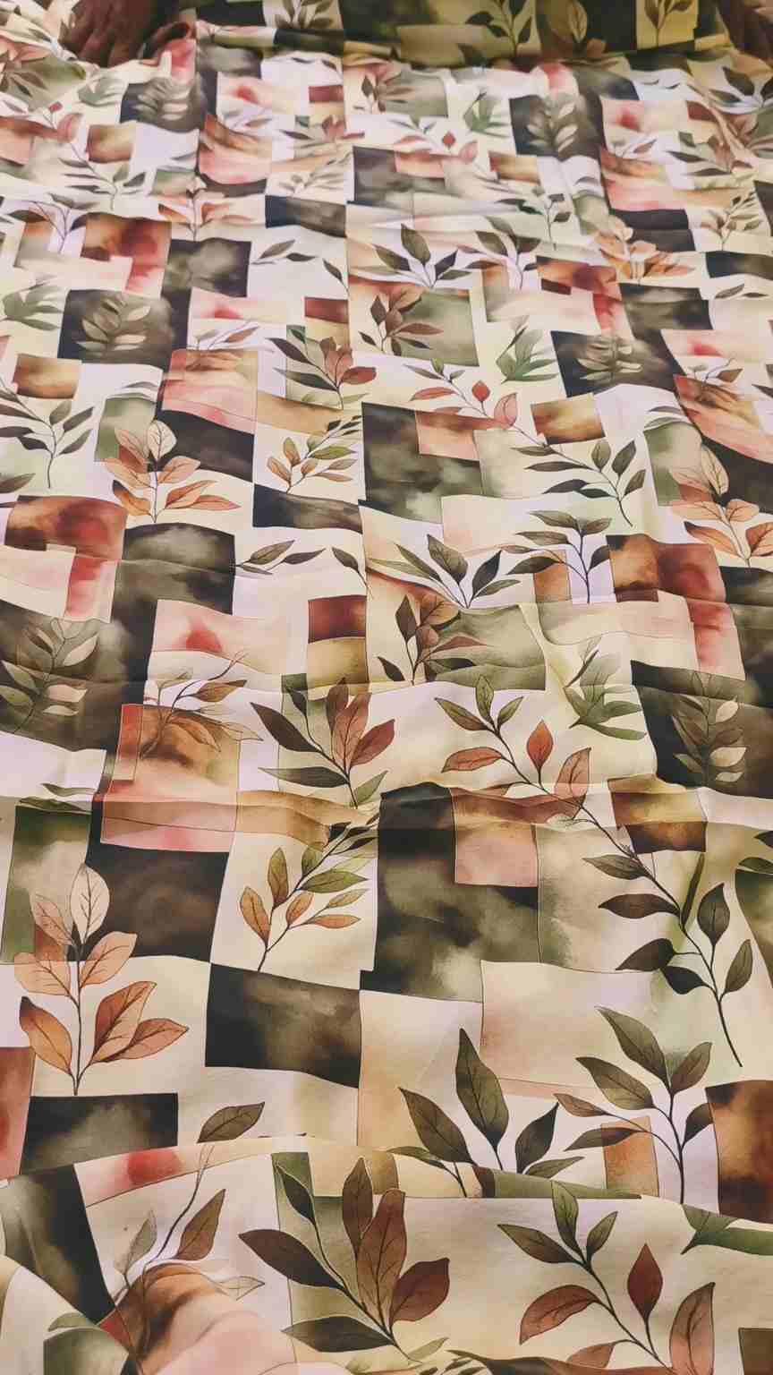 🥳 Sale Sale M-3975  Imported 3-D vescose Luxury Lelin Same print Shirt & Truzer 2pc