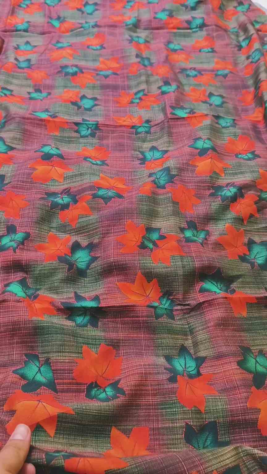 🥳 Sale Sale M-3974  Imported 3-D vescose Luxury Lelin Same print Shirt & Truzer 2pc
