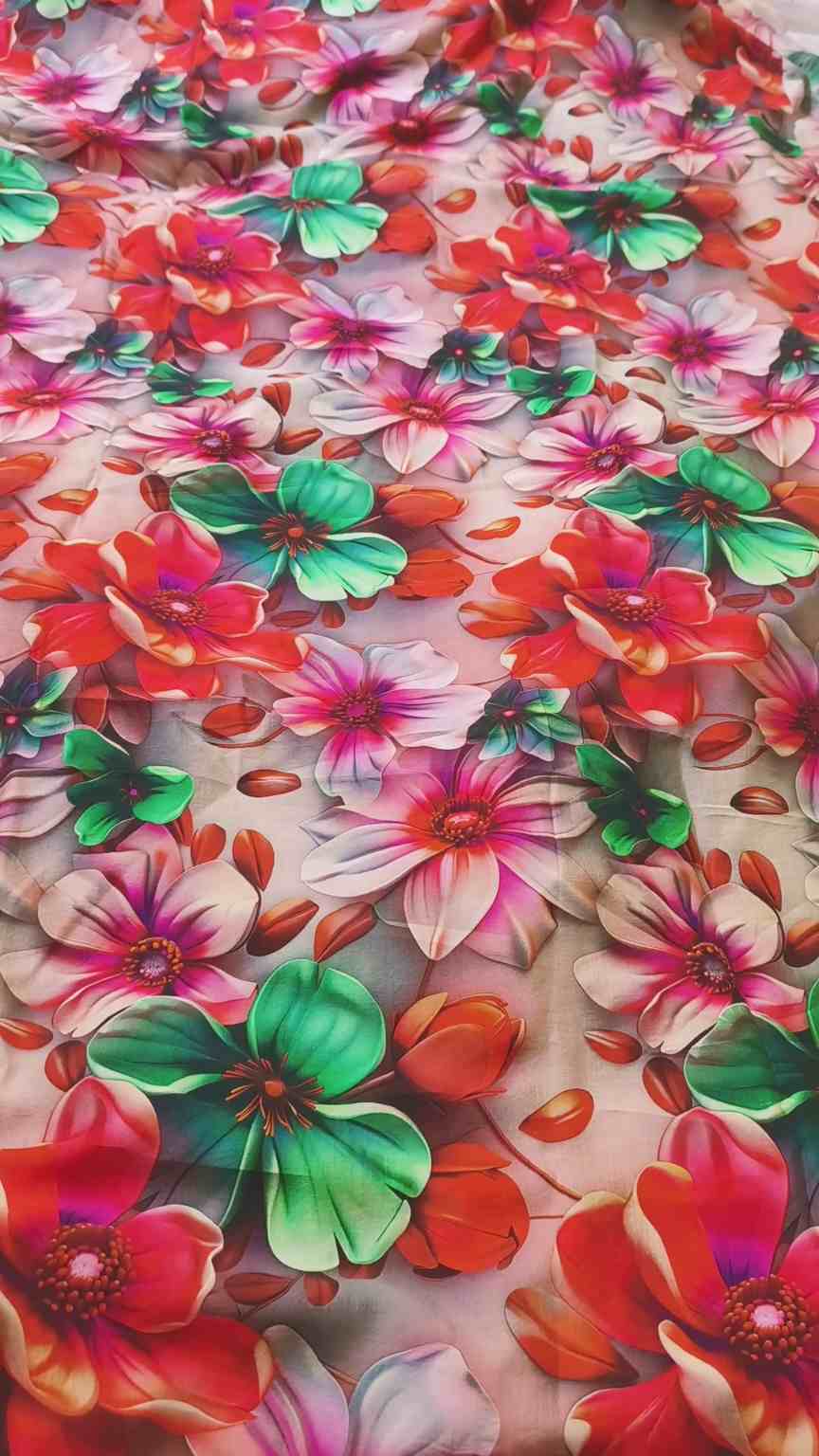 🥳 Sale Sale M-3970  Imported 3-D vescose Luxury Lelin Same print Shirt & Truzer 2pc