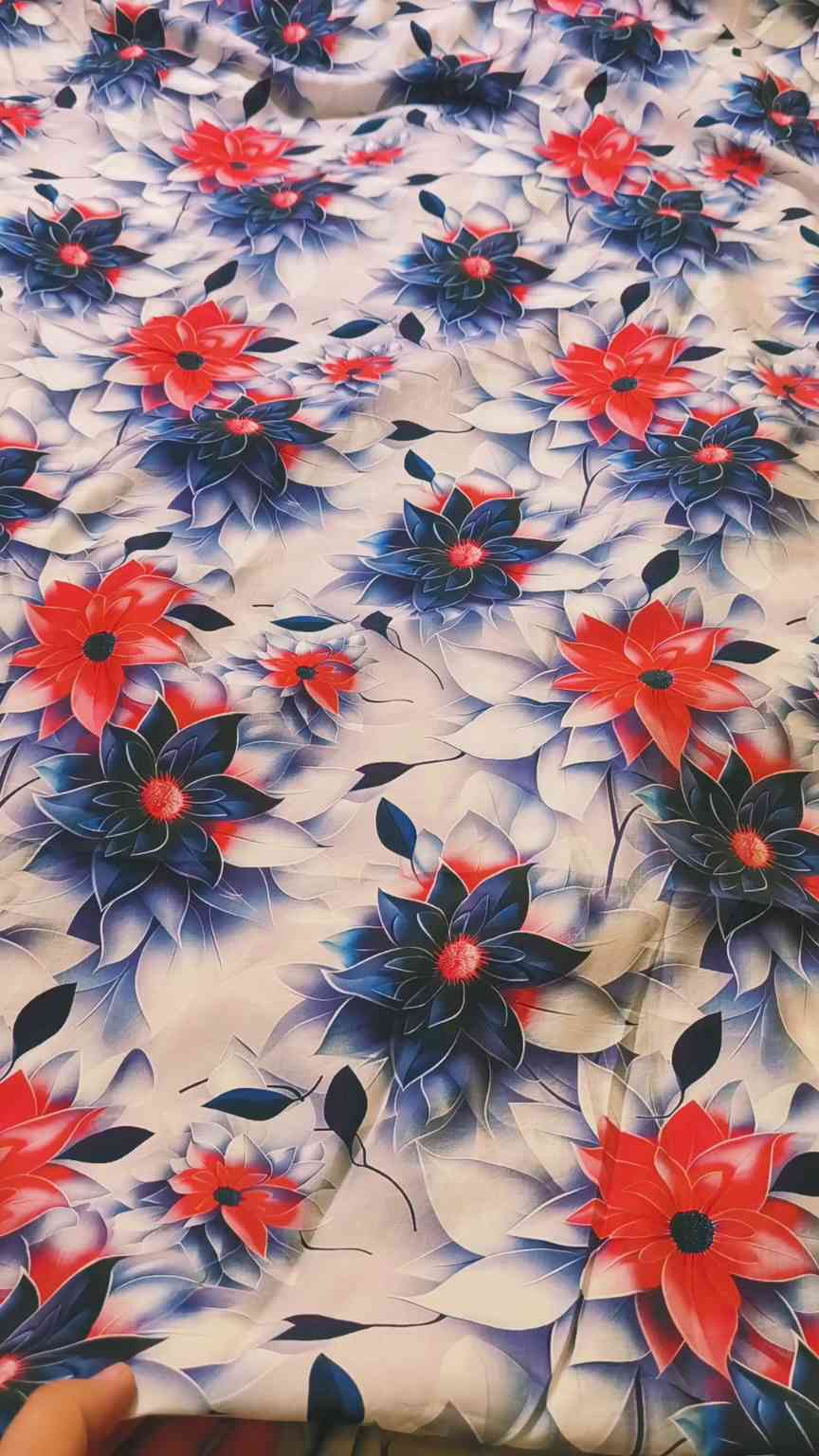🥳 Sale Sale M-3969  Imported 3-D vescose Luxury Lelin Same print Shirt & Truzer 2pc