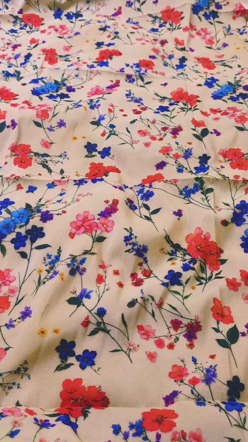 🥳 Sale Sale M-4108  Imported 3-D vescose Luxury Lelin Same print Shirt & Truzer 2pc