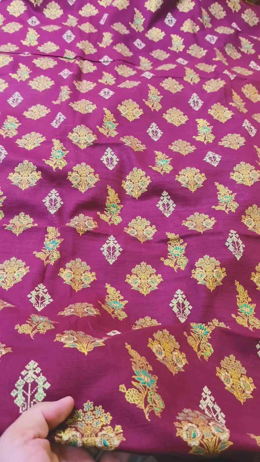 🥳 Sale Sale M-4150 Imported Digital Embossed Giliter Dorria Khaddar Same print Shirt & Truzer 2pc