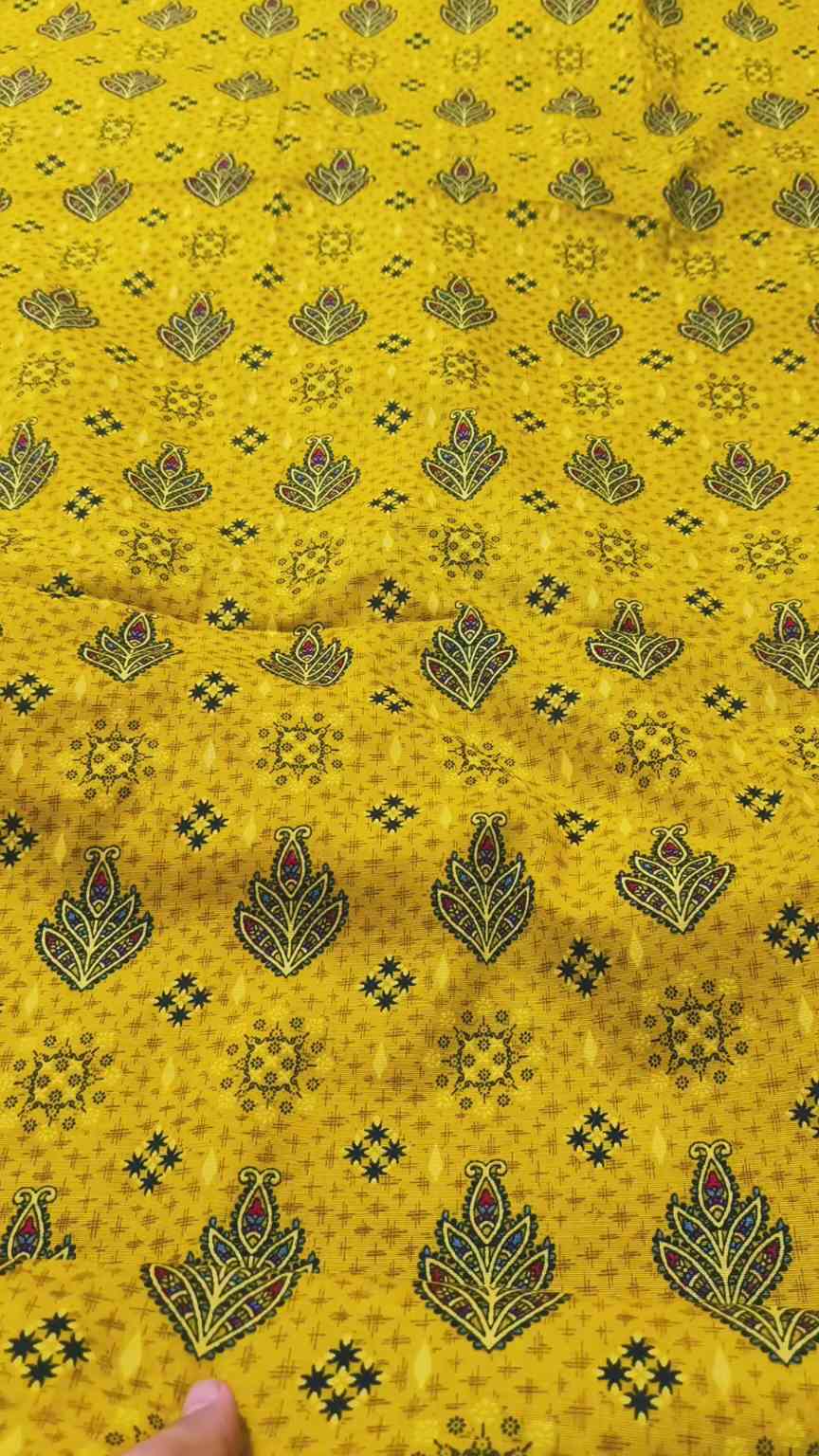 M-4272  Imported Digital Dorria soft khaddar Same print Shirt & Truzer 2pc
