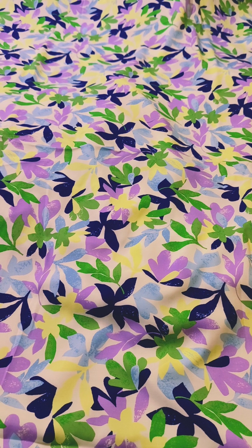 🥳 Sale Sale M-4307   Imported Digital vescose Luxury Lelin Same print Shirt & Truzer 2pc