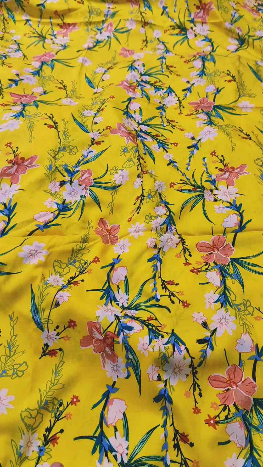🥳 Sale Sale M-4299  Imported Digital vescose Luxury Lelin Same print Shirt & Truzer 2pc