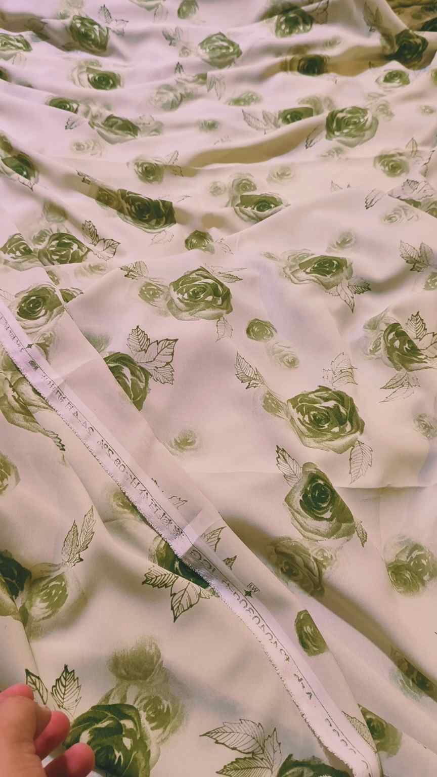 🥳 Sale Sale M-4358  Imported Digital Korean  Georgette Same print Shirt & Truzer 2pc