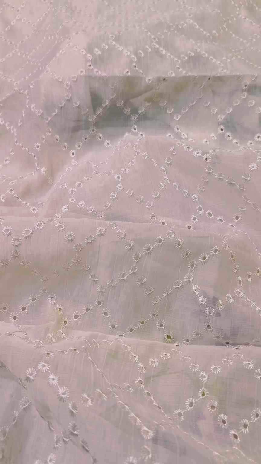 😱 Big Sale M-706  Rs.1250. Imported Luxury 3-D chickenKari Embroidery in high quality Tissue organza Shirt