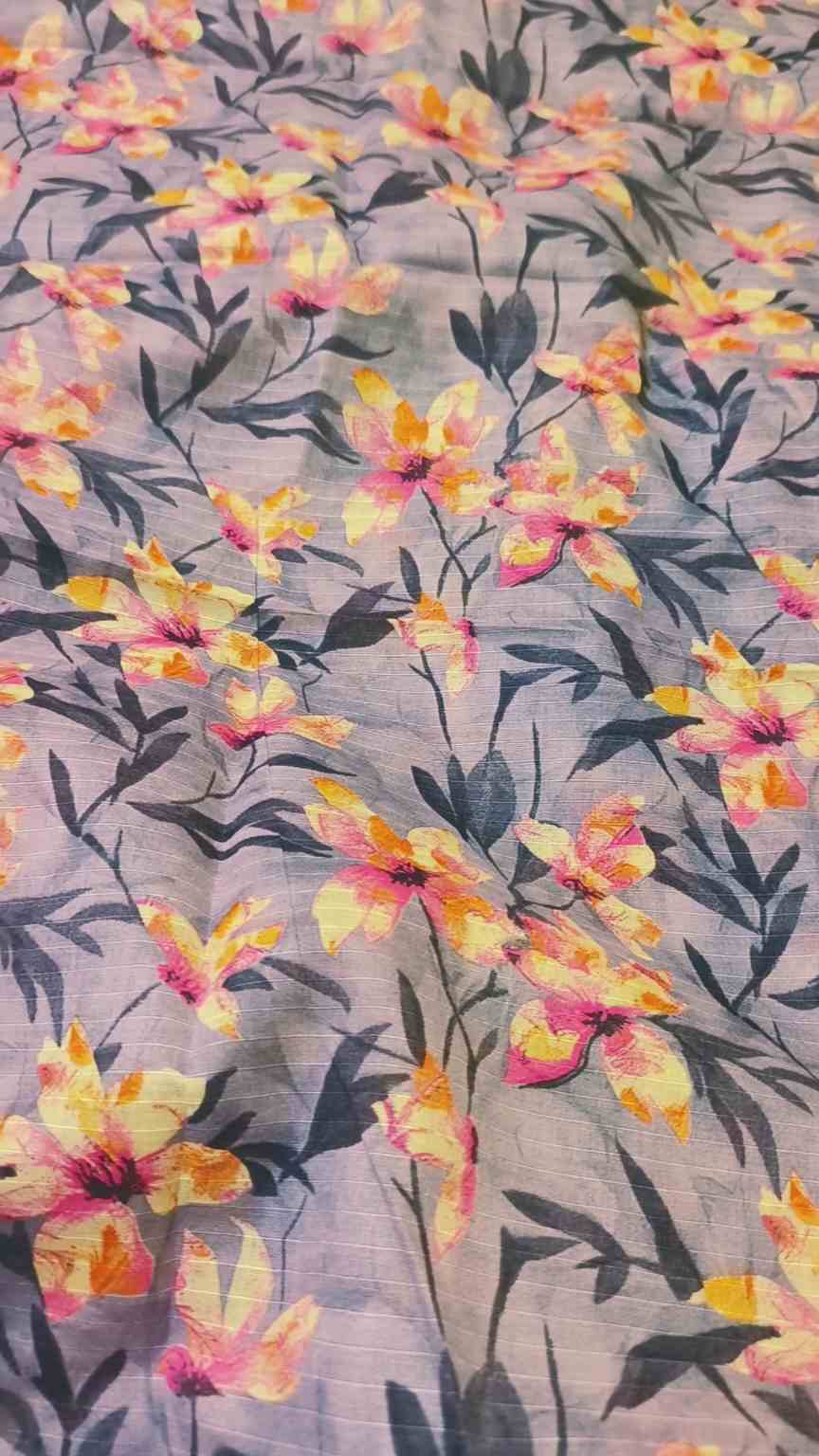 🥳 Big Sale M-749. Rs.1190 Imported Digital Dorria Pure Summer ⛱️ Lawn Same print Shirt & Truzer 2pc