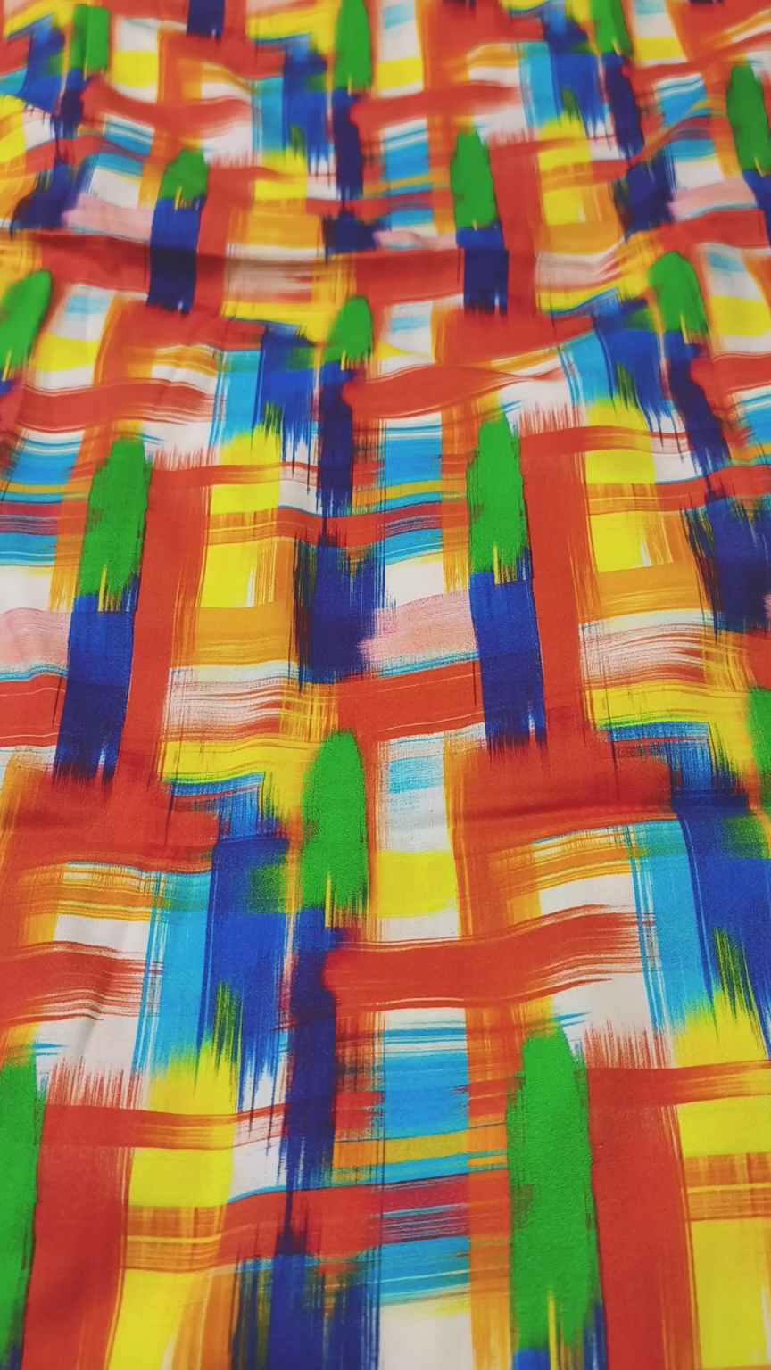🥳 Sale Sale M-830  Rs.1450 Imported High Quality Winter ☃️ Viscose Lelin Same print Shirt & Truzer 2pc