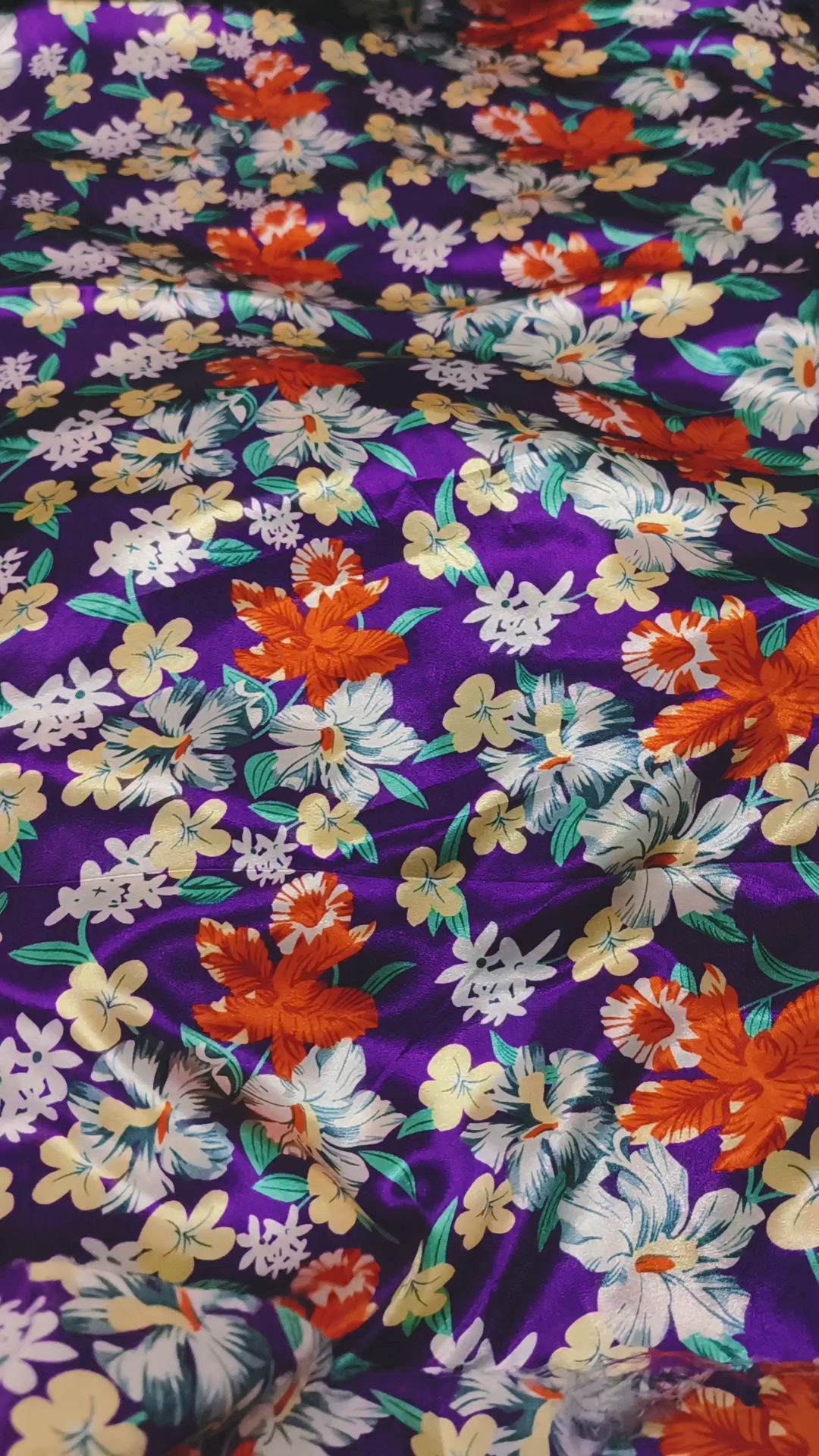 🥳 Big Sale M-969 Rs.1250  Impoted Digital Korean (Mid Season & Winter) Soft Shamooz Silk Same print Shirt & Truzer 2pc -