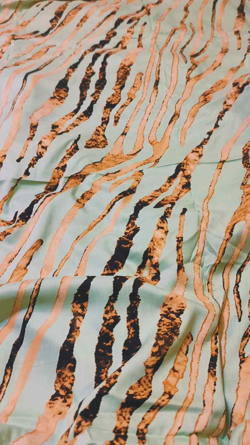 🥳 Sale Sale M-911   Rs.1450 Imported Digital Boutique Stone Lelin Same print Shirt & Truzer 2pc