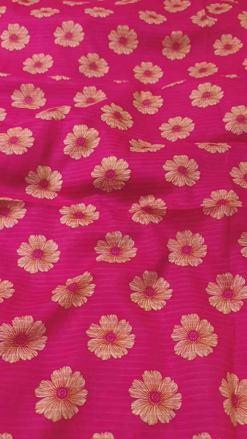 🥳 Big Sale M-740  Rs.1190 Imported Digital Dorria Pure Summer ⛱️ Lawn Same print Shirt & Truzer 2pc