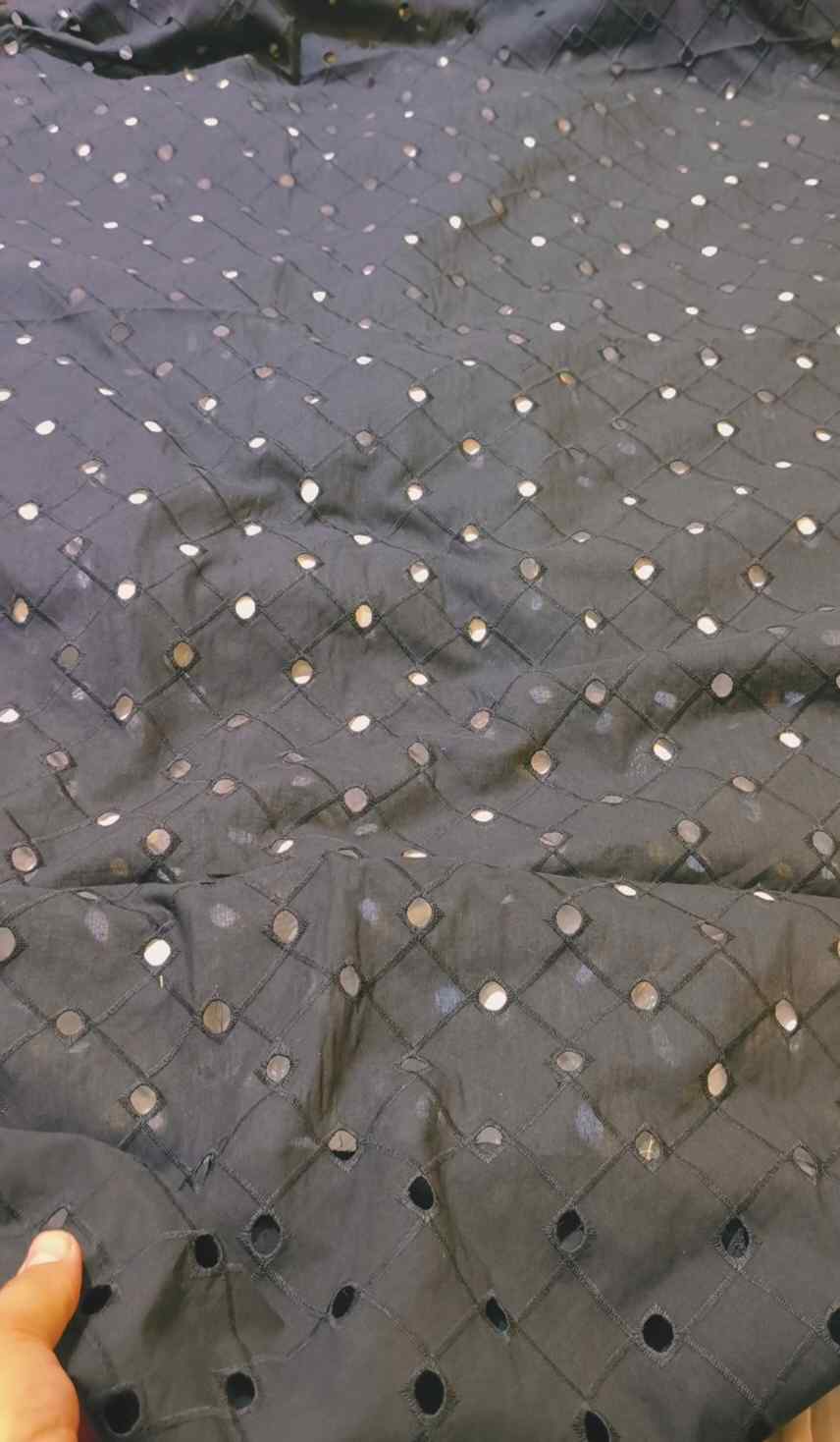 🥳 Sale Sale M-4458  mported Digital Shiffli Chickenkari Embroidery Pure Summer Lawn Shirt -