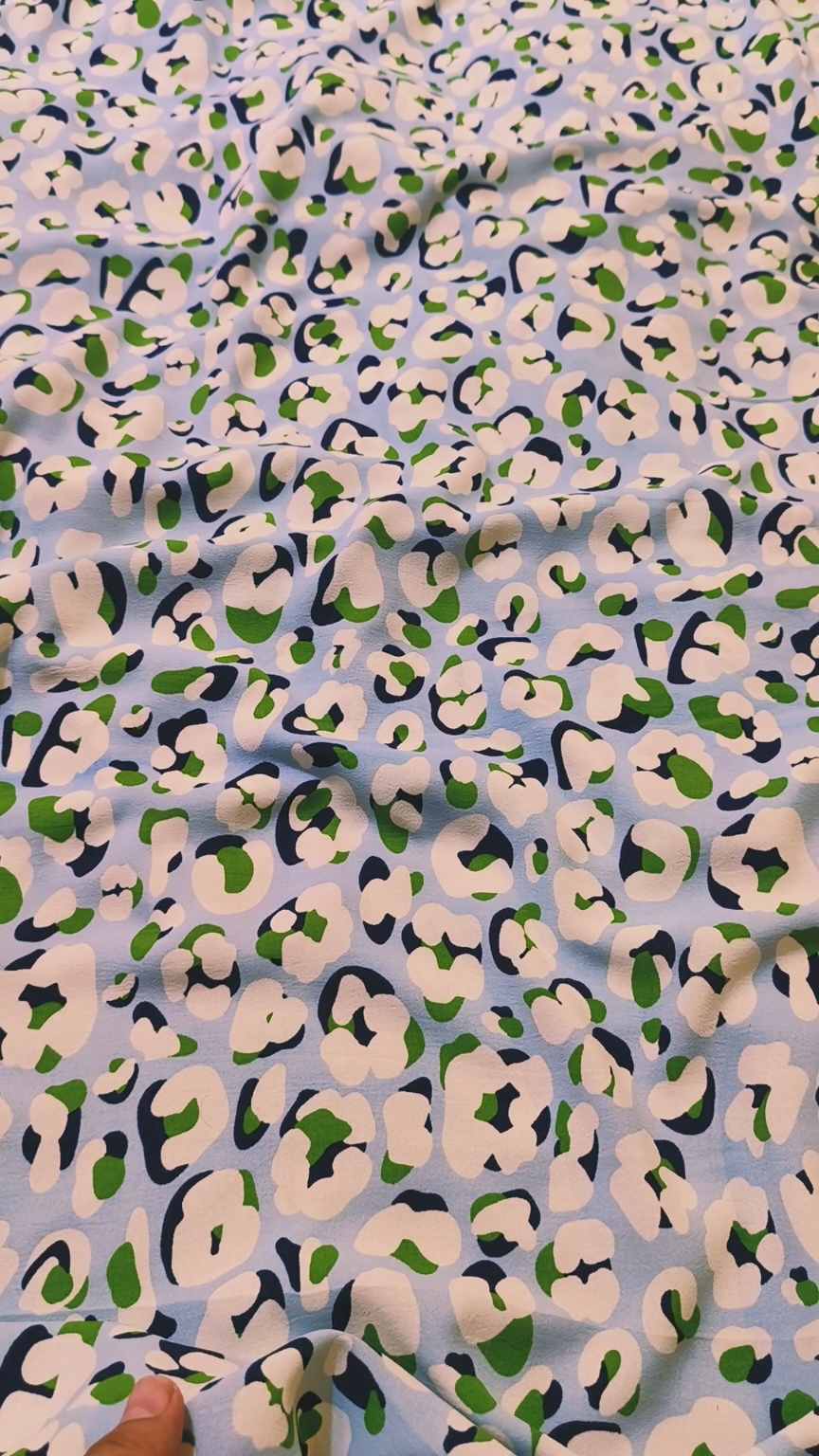 🥳 Sale Sale M-4686  Imported Luxury Winter ☃️ (Crep Vrscose) Stuff Same print Shirt & Truzer 2pc