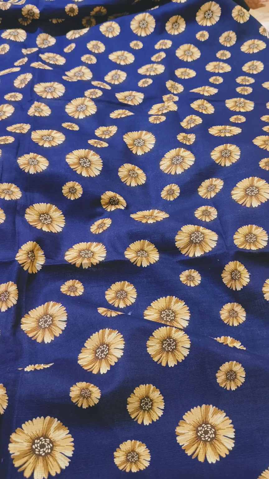 M-4760  Imported Digital Dorria Soft Khaddar Same print Shirt & Truzer 2pc