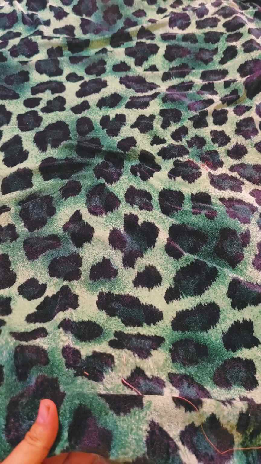 🥳 Sale Sale M-4833  Imported Digital Korean Velvet Same Print Shirt & Truzer 2pc