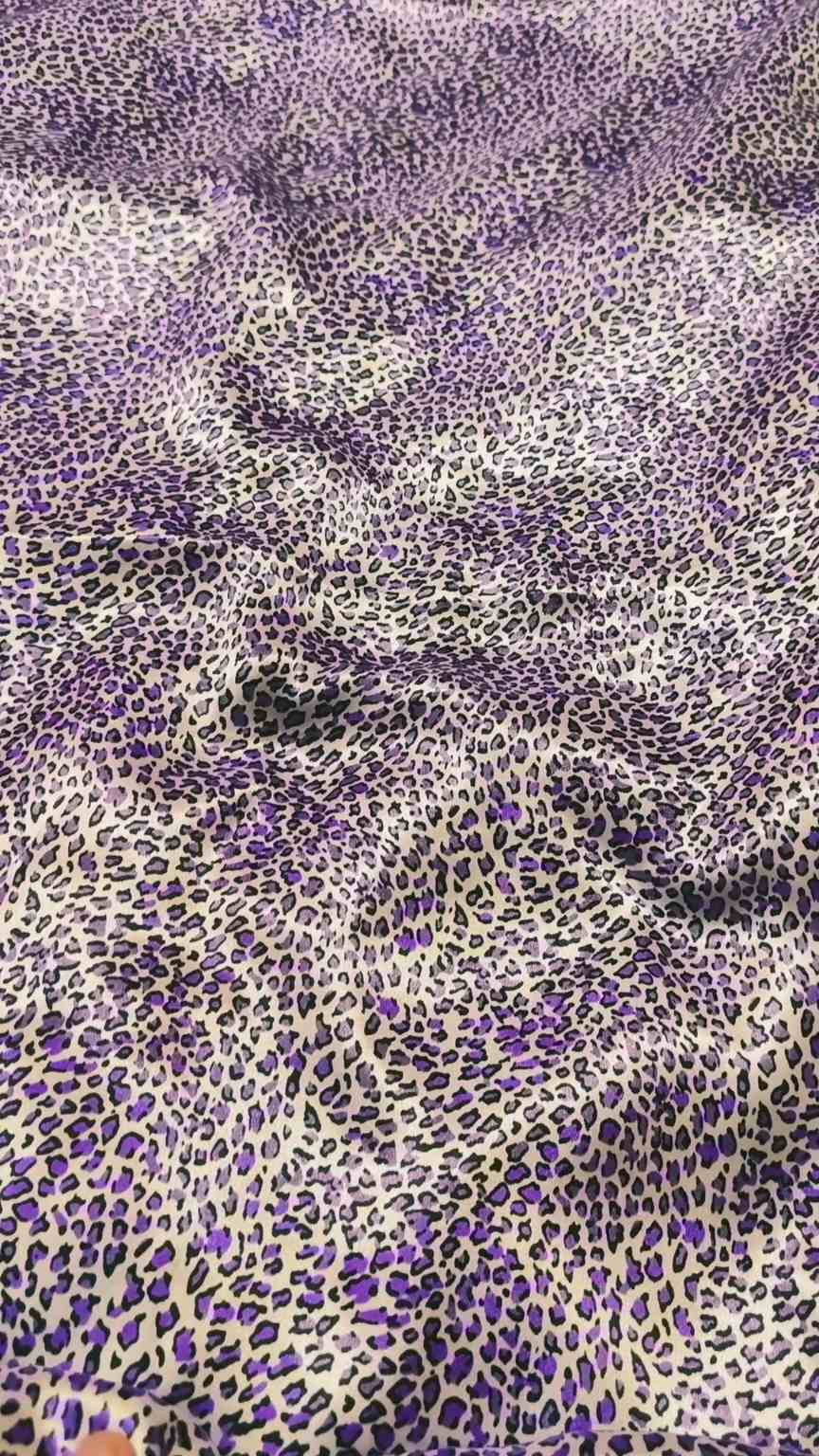 🥳 Sale Sale M-5062  Imported ☃️ Winter Korean Shamoze Silk Same print Shirt & Truzer 2pc