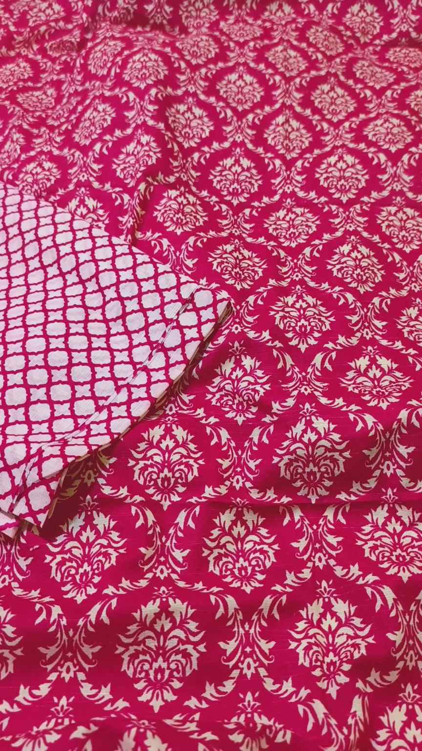 Sale Sale Rs.1051  Rs.1490 Imported Digital Dorria Soft Khadder Shirt & Matching design trouser 2pc