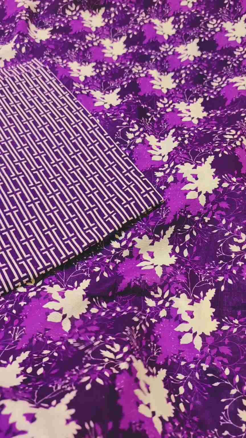 🥳 Sale Sale M-1239. Rs.1590 Imported Digital Dorria Soft Khadder Matching Shirt & Truzer 2pc