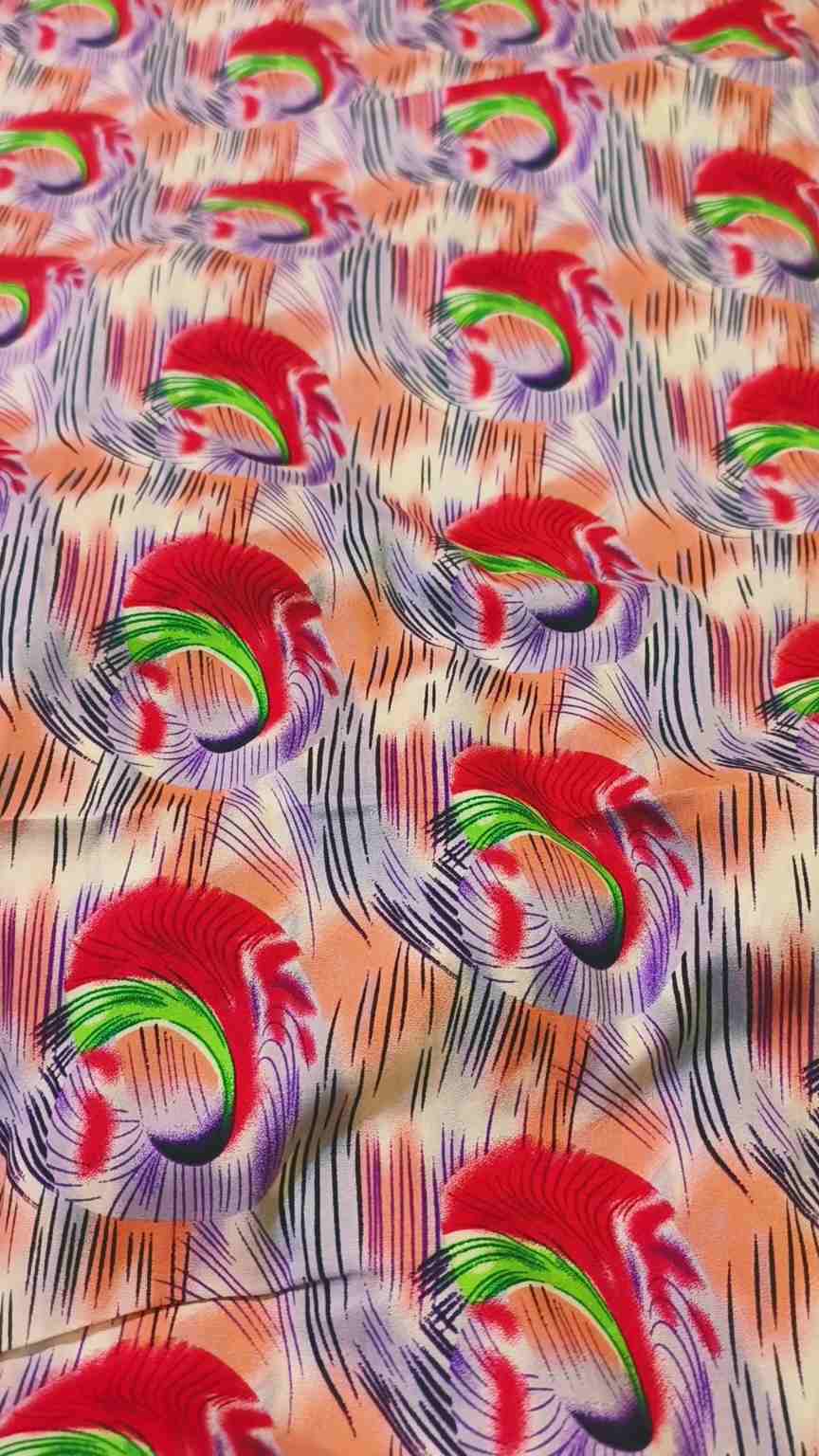🥳 Sale Sale M-1444  Rs.1490 Imported Digital Stone Lelin Same Print Shirt & Truzer 2pc