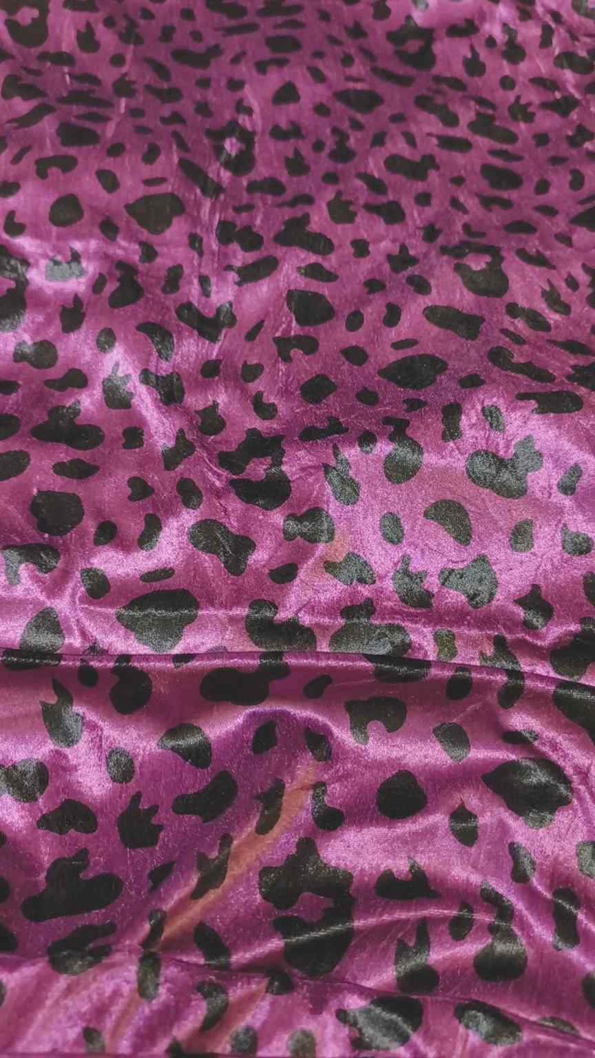 🥳 Sale Sale M-1340 Rs.1390 Imported Digital Korean Velvet Tiger Style Same print Shirt & Truzer 2pc