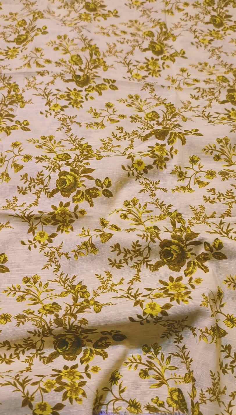 🥳 Big Sale M-1157  Rs.1390 Imported Digital Dorria Soft Khadder Same print Shirt & Truzer 2pc