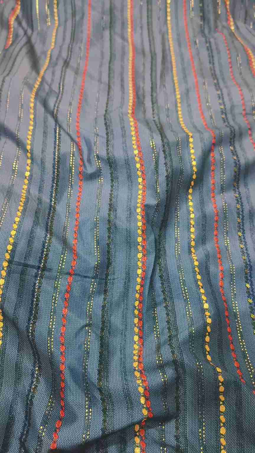 🥳 Big Sale M-952 Rs.1390 Imported Embossed Gold (Mid Season & Winter) Zaree Silk Same print Shirt & Truzer 2pc -
