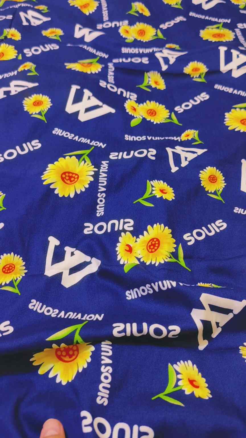 🥳 Sale Sale M-1226  Rs.1490 Imported Digital Stone Lelin Same print Shirt & Truzer 2pc