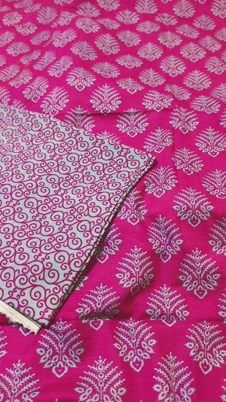 Sale Sale Rs.1054  Rs.1490 Imported Digital Dorria Soft Khadder Shirt & Matching design trouser 2pc