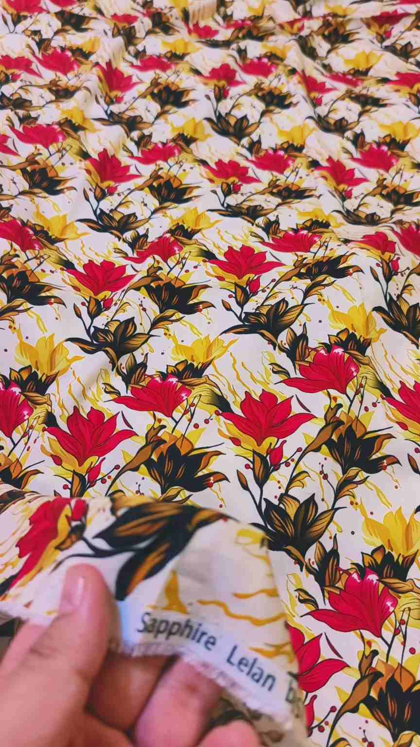 🥳 Big Discount M-1135  Rs.1490 Branded High Quality Sapphire Lelin Same print Shirt & Truzer 2pc