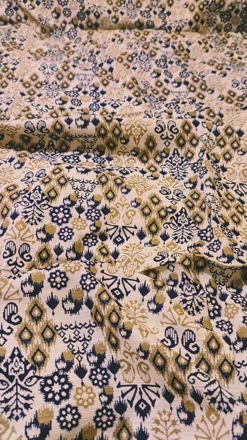 🥳 Big Sale M-1160  Rs.1390 Imported Digital Dorria Soft Khadder Same print Shirt & Truzer 2pc