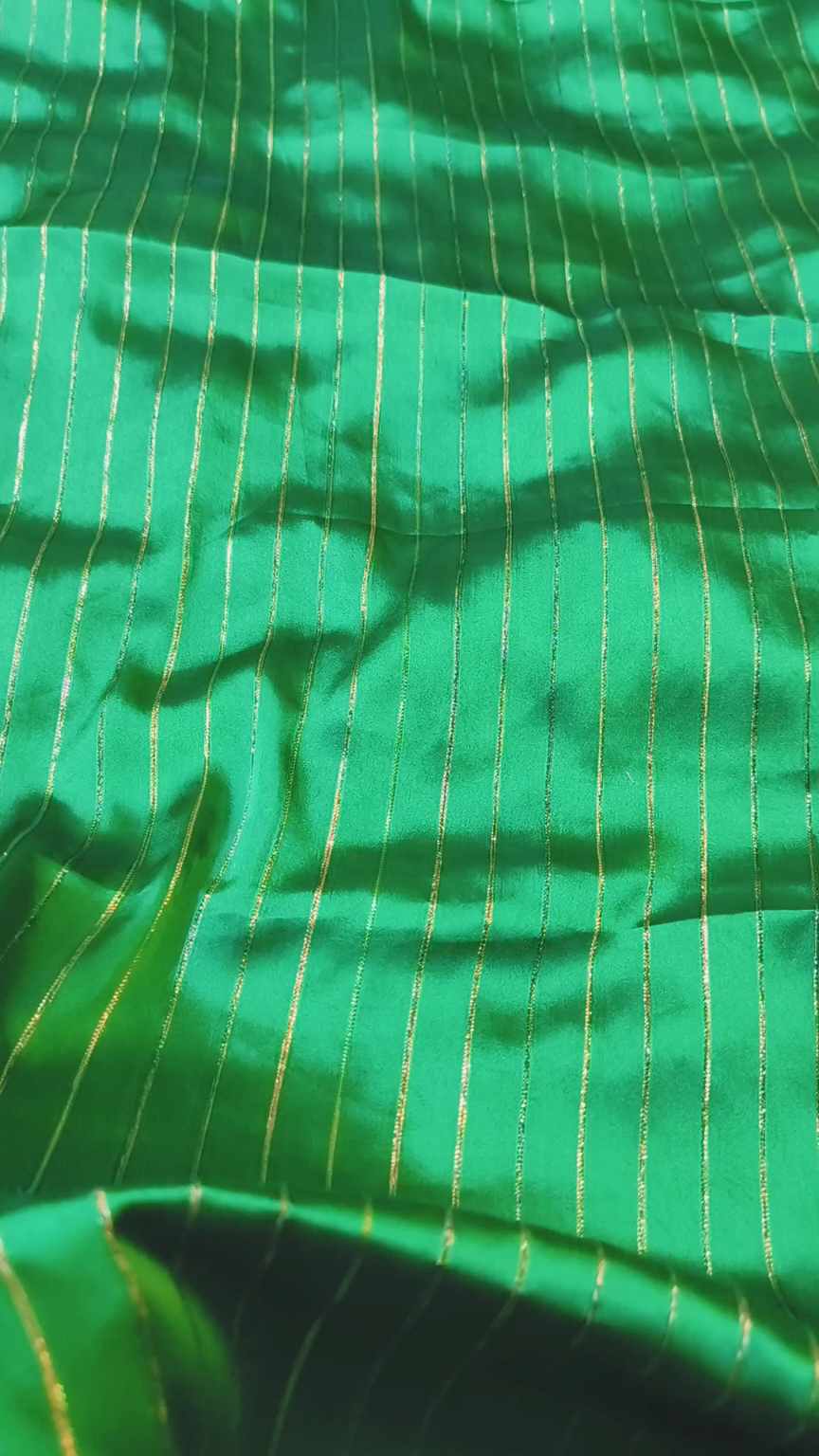 🥳 New Arrivals M-1336  Rs.1490 Imported Fancy Indian Gold Messori Silk Same print Shirt & Trouser 2pc