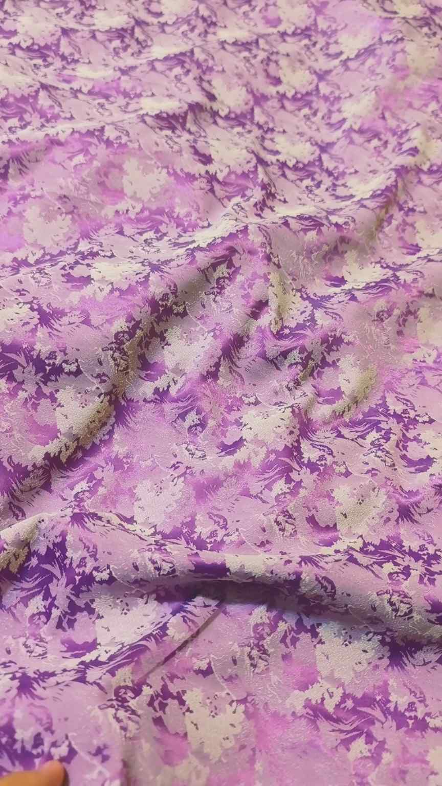 🥳Big Sale M-1218 Rs.1690 Imported Winter 3-D viscose Broshia China Patti Same print Shirt & Trouser 2pc