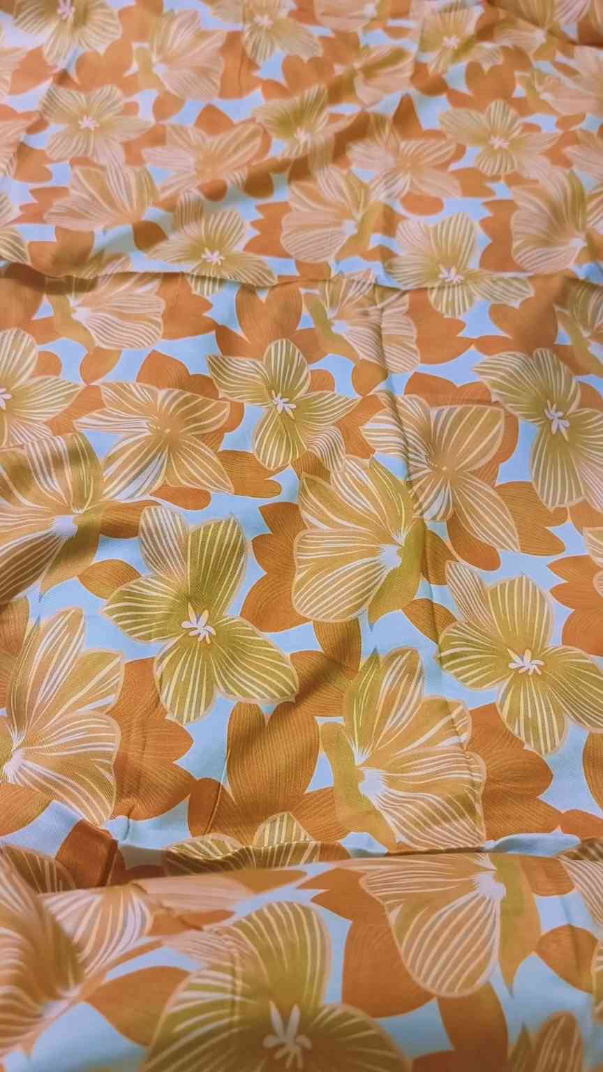 🥳 Big Sale M-1358  Rs.1650 Imported Luxury Korean Marina Same print Shirt & Trouser 2pc