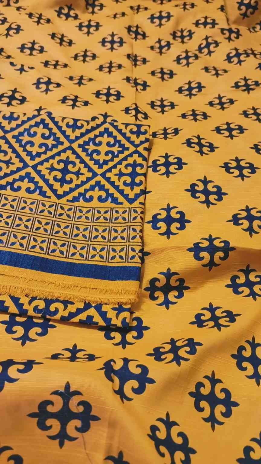 🥳 Sale Sale M-1240. Rs.1590 Imported Digital Dorria Soft Khadder Matching Shirt & Truzer 2pc