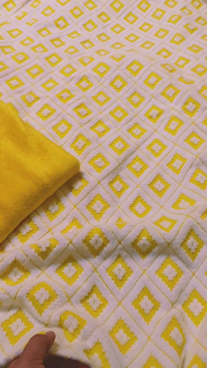 🥳 Sale Sale. M-5103  Imported Double Fleez 3-D velvet Furr Shirt& Truzer 2pc