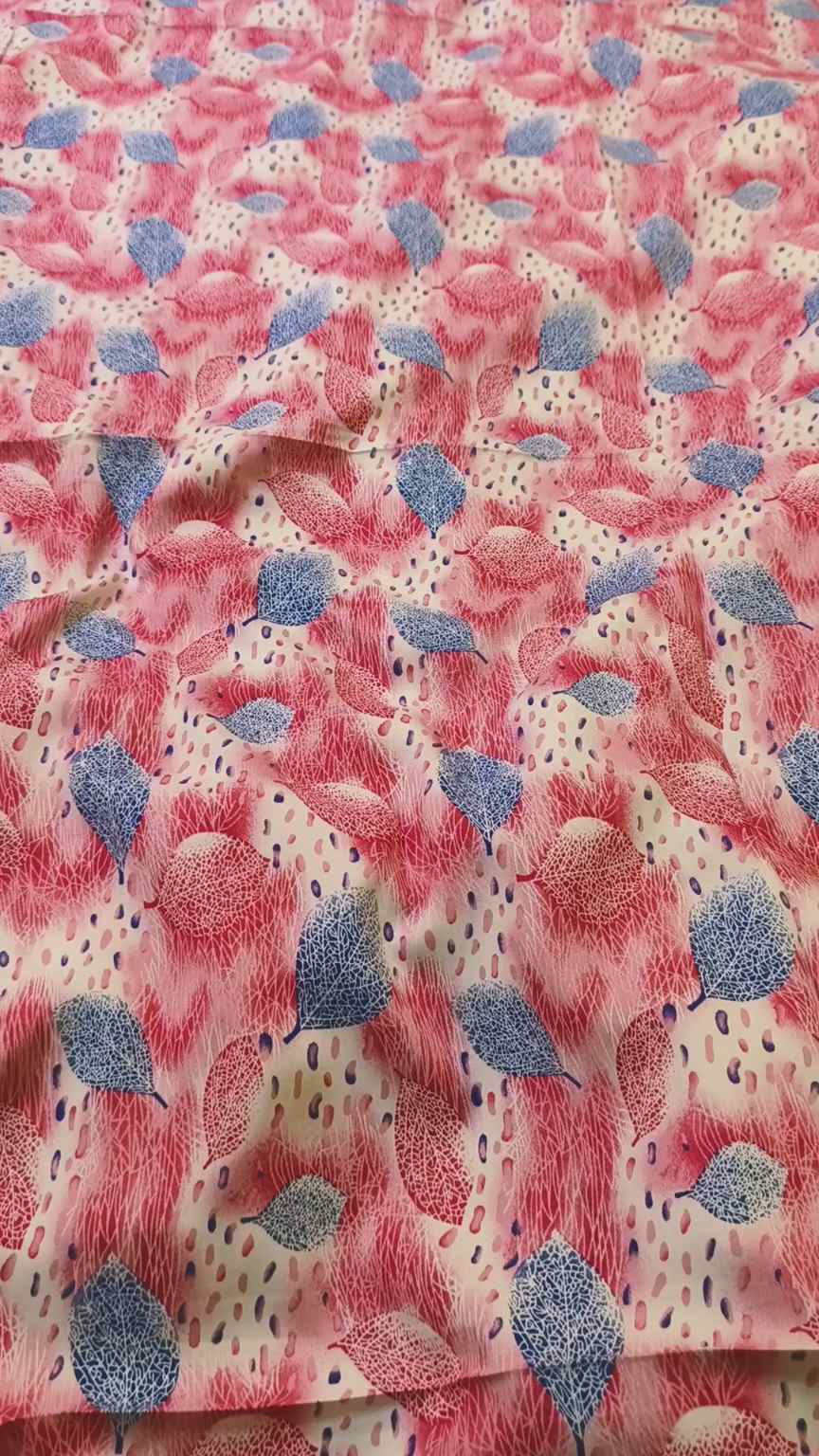 M-5211  Imported Digital Winter ☃️ Boutique Stone Lelin Same print Shirt & Truzer