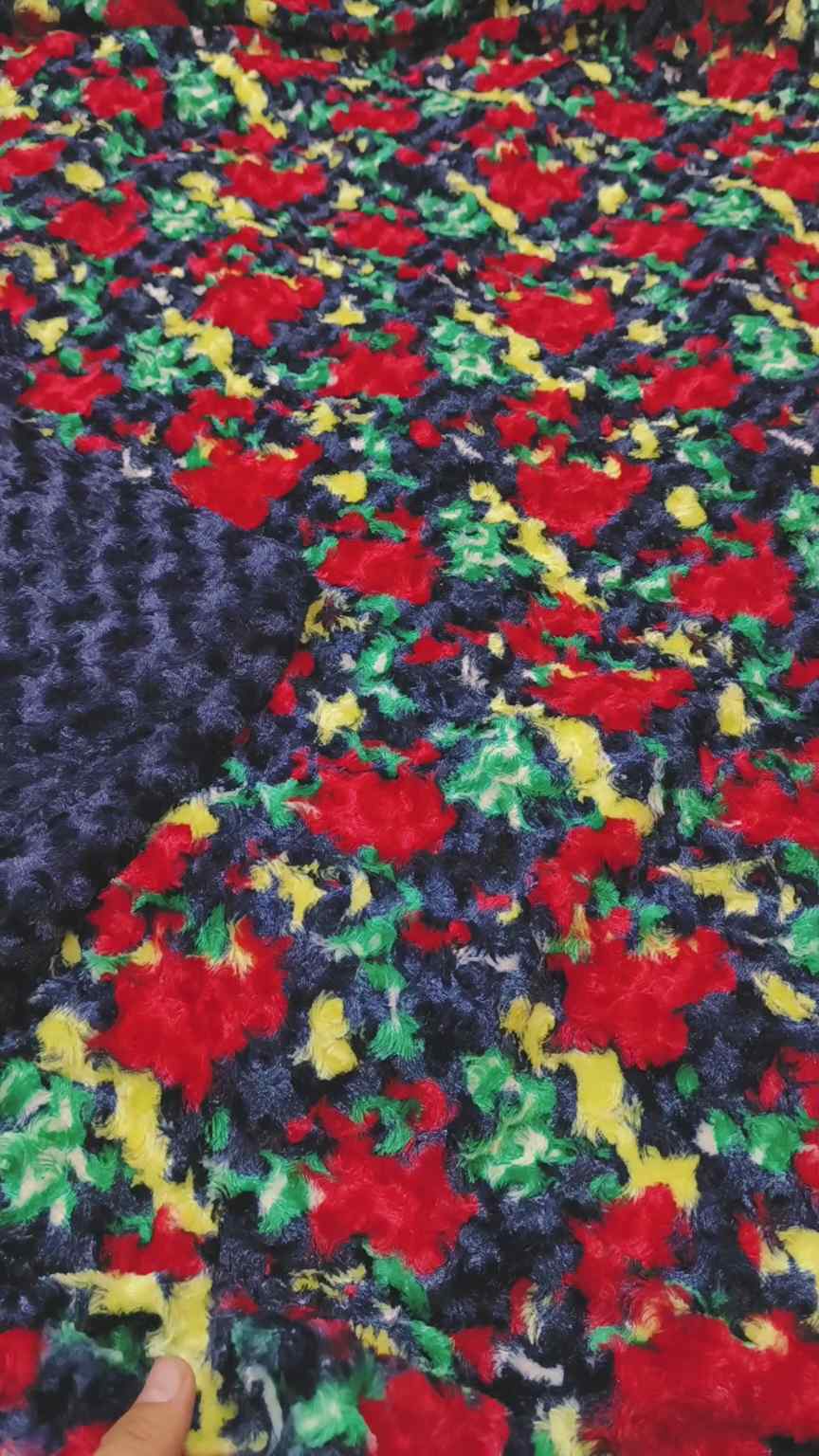 🥳 Sale Sale M-5198  Imported Luxury (Curling Velvet Furr) Truzer shirt 2pc