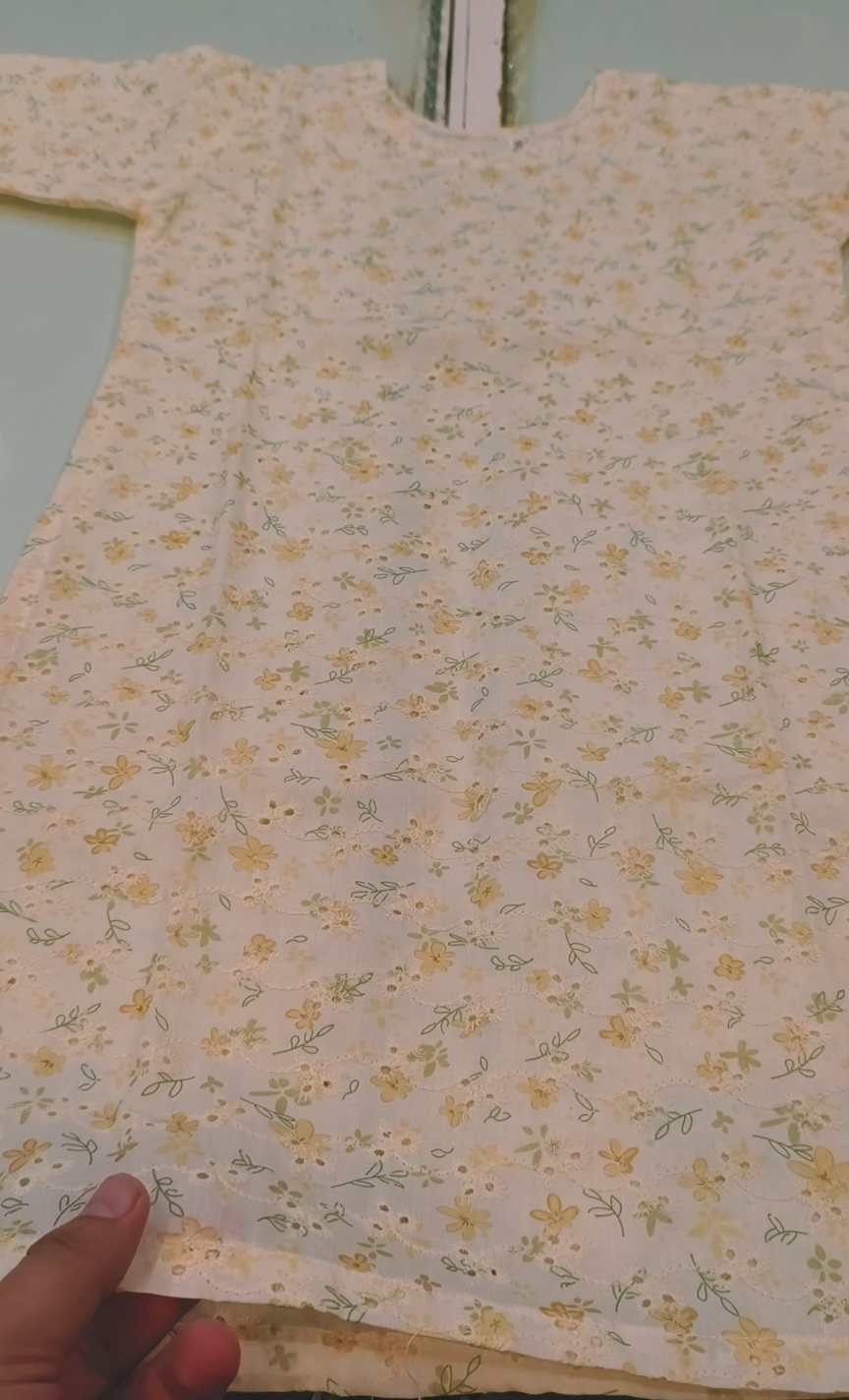 ( Length Size 30) 08 year Girl Size Most Luxurious S-02   Imported Shiffli ChickenKari Embroidery All Season High quality Lawn Shirt