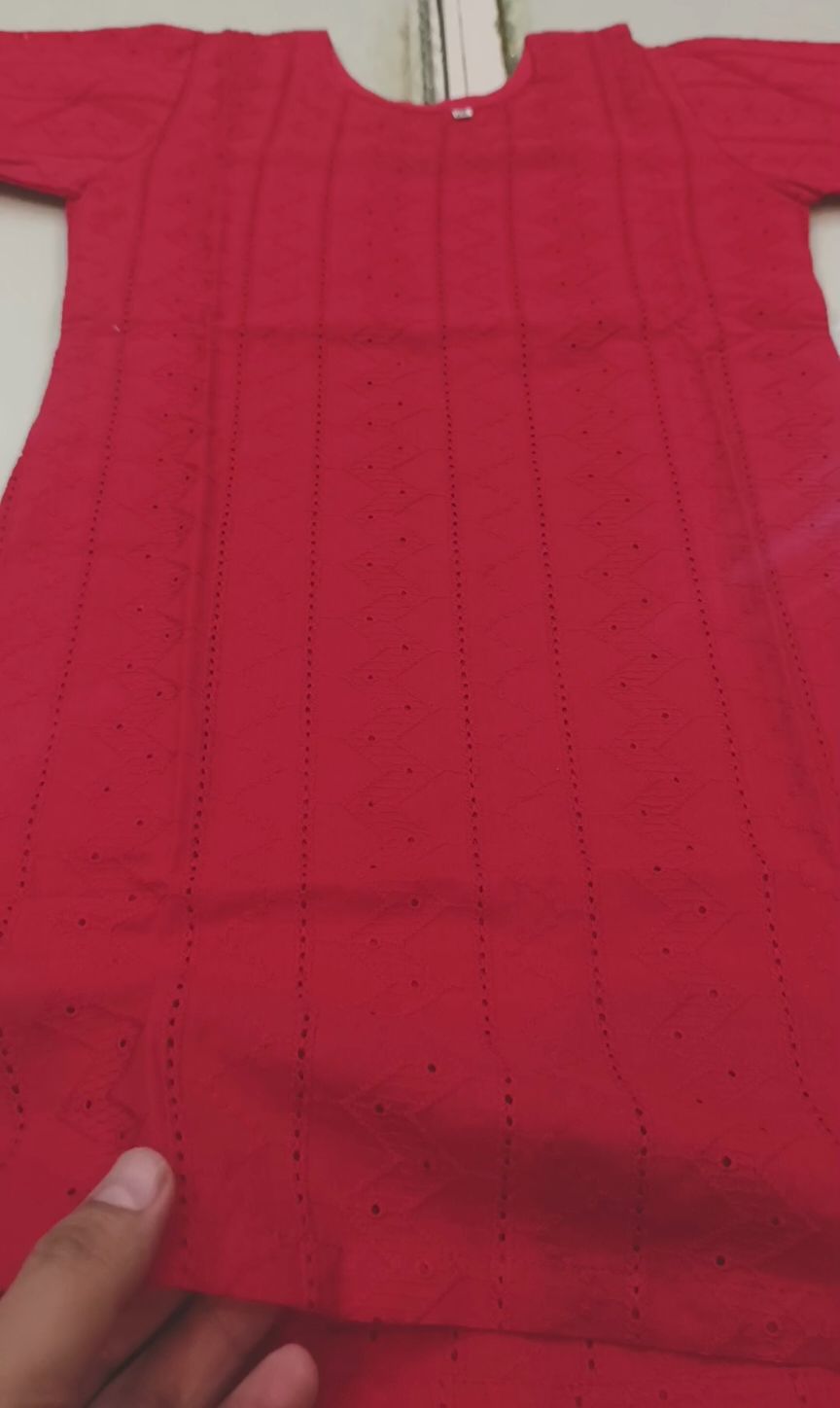 ( Length Size 28) 06 to 07  year Girl Size Most Luxurious S-12   Imported Shiffli ChickenKari Embroidery All Season High quality Lawn Stitch Shirt