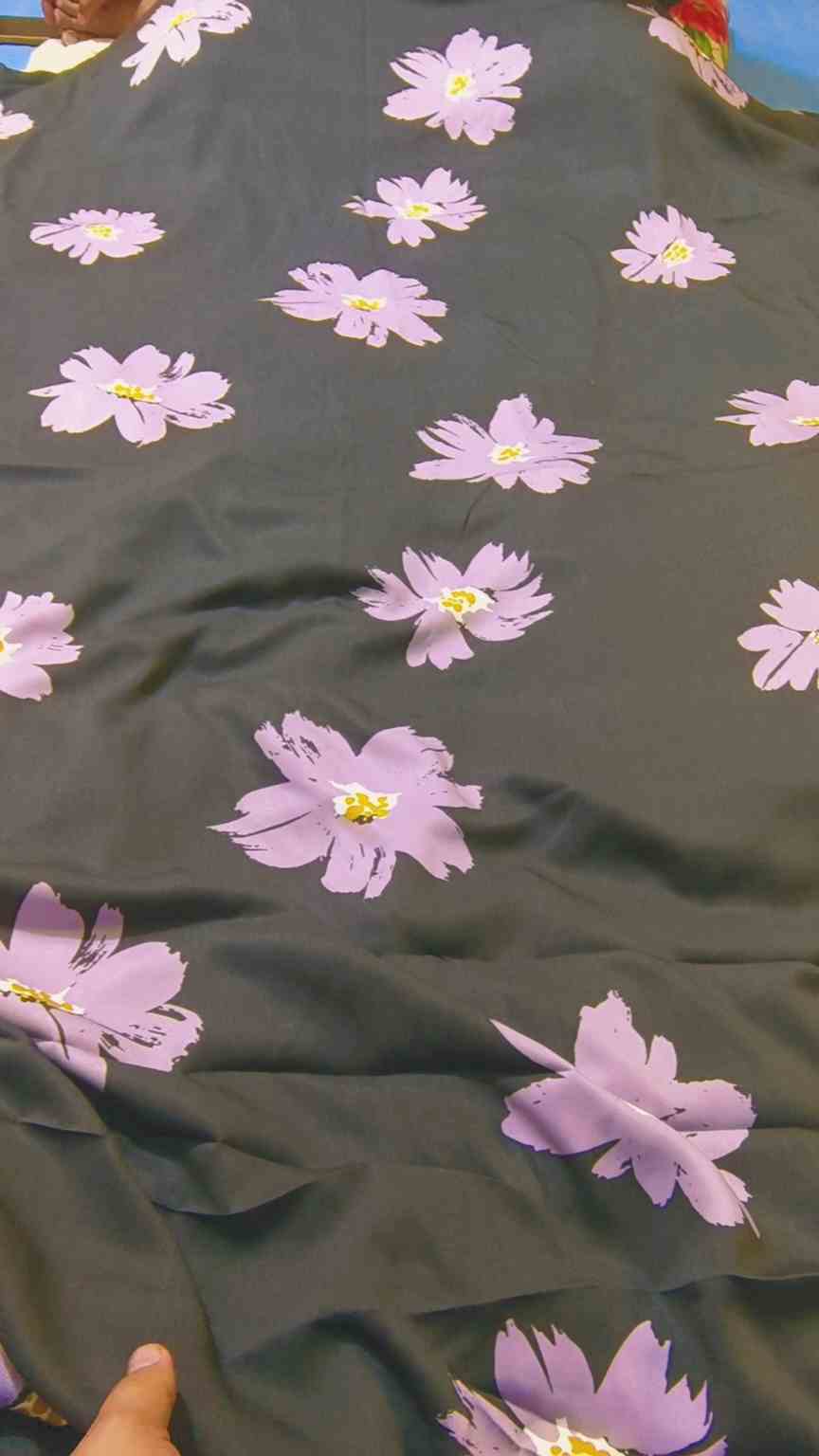 🥳 Sale Sale M-5403  Imported Digital Korean (Kotrai Marina) Same print Shirt & Truzer 2pc