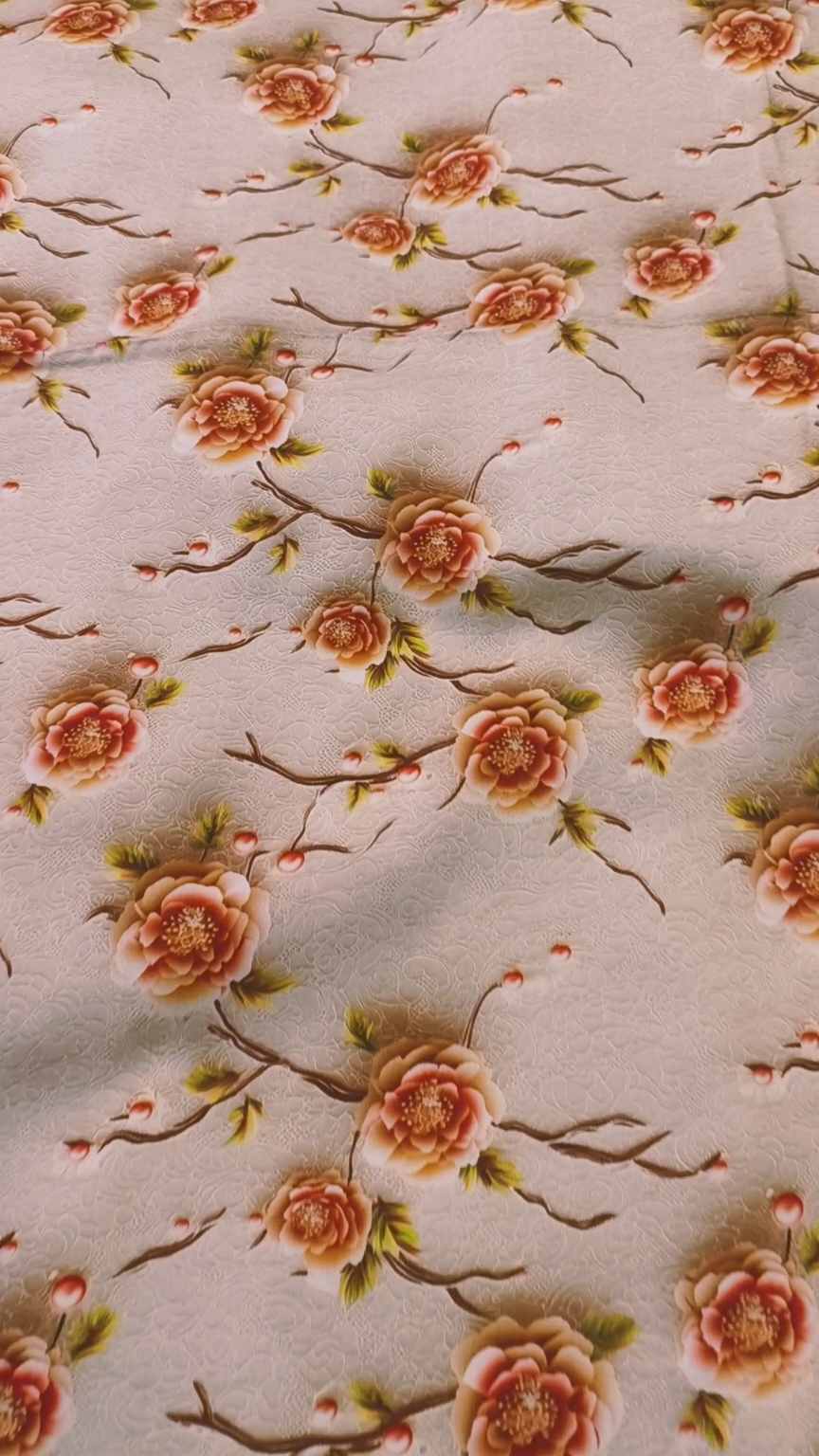 😱 New arrivals in Market M-5511  Imported Luxury 5-D Stone Lelin Same print Shirt & Truzer 2pc Most High demanding