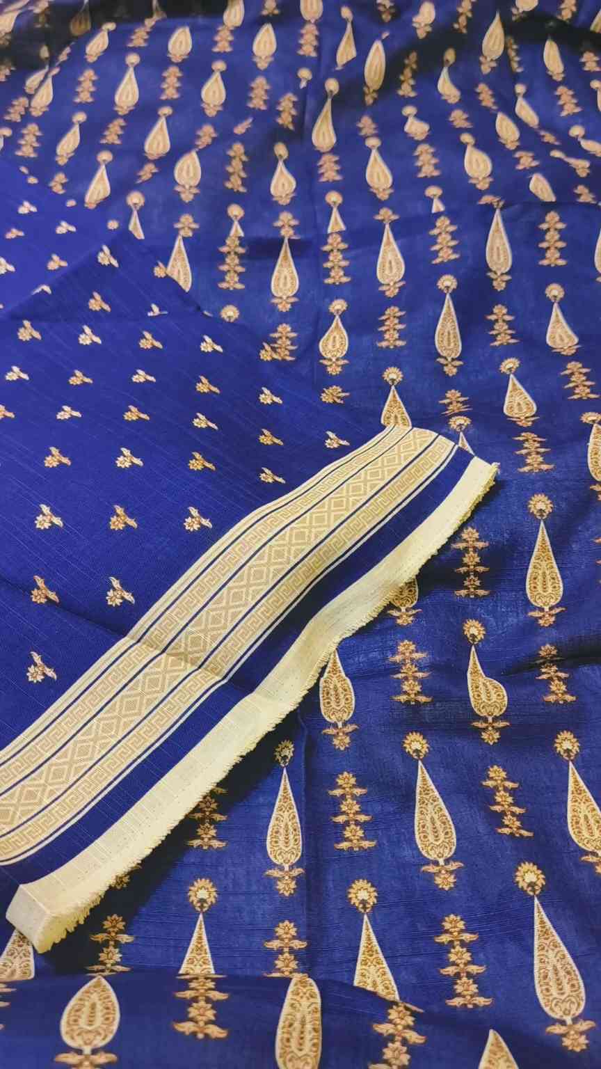 🥳 Sale Sale M-1463. Rs.1590 Imported Digital Dorria Soft Khadder Matching print Shirt & Truzer 2pc