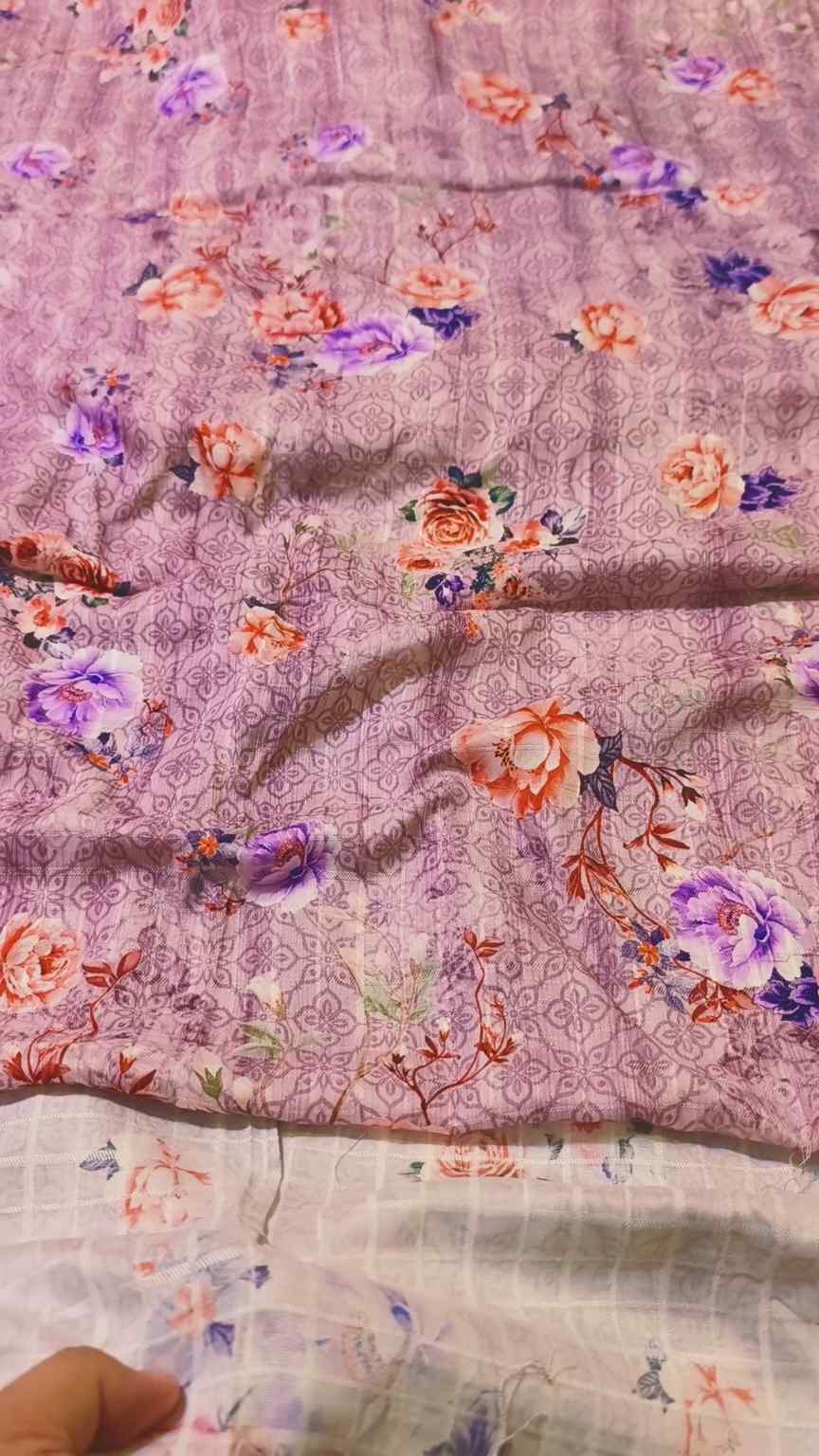 🥳 Sale Sale M-524  Rs.1850 Imported Most Luxurious (Jacquard Marina) Same print Shirt & Truzer 2pc