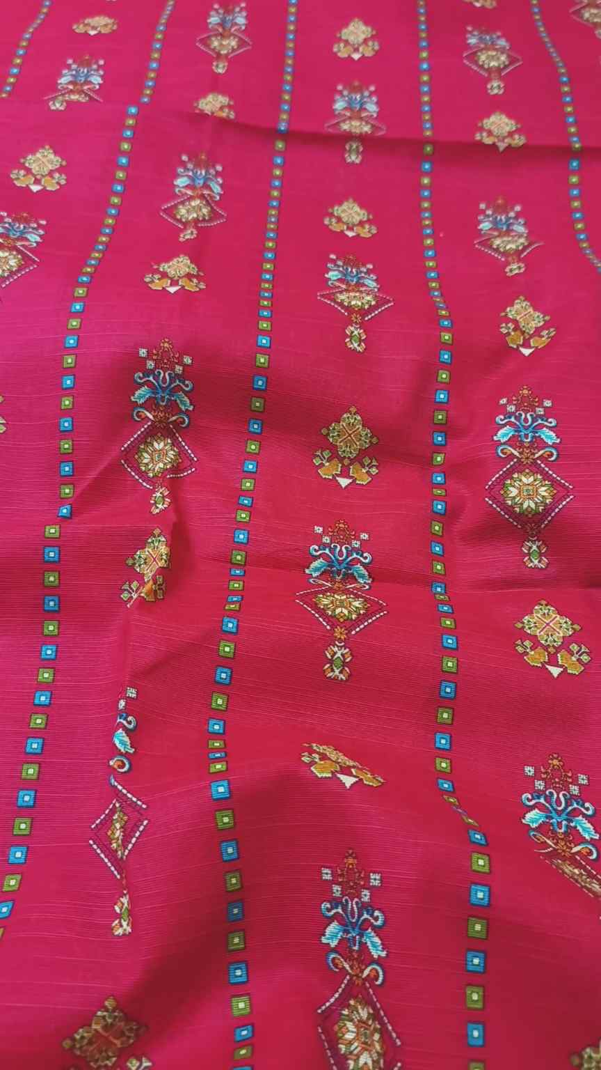 🥳 Sale Sale M-604 Rs.1490 Imported Digital Dorria Soft Khadder Same print Shirt & Truzer 2pc
