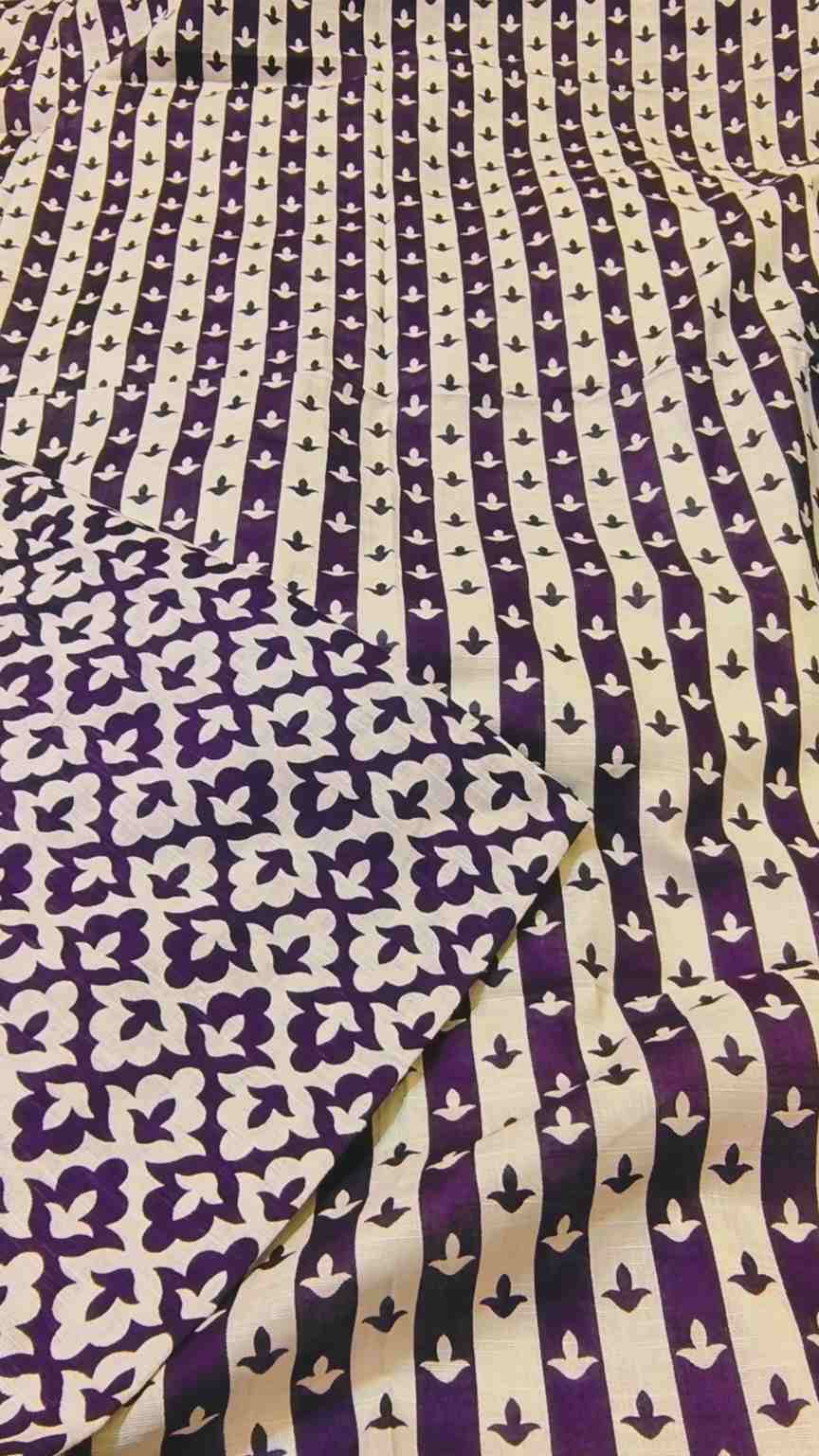 🥳 Sale Sale M-1462. Rs.1590 Imported Digital Dorria Soft Khadder Matching print Shirt & Truzer 2pc