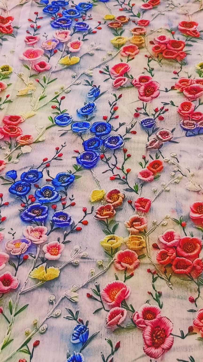 😱 New arrivals in Market M-5596  Imported Luxury 5-D Stone Lelin Same print Shirt & Truzer 2pc Most High demanding