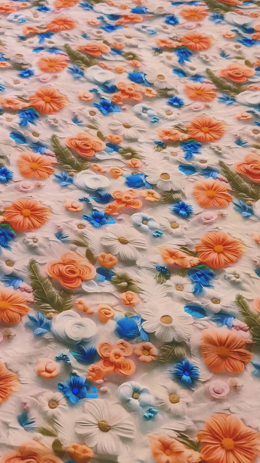 😱 New arrivals in Market M-5650  Imported Luxury 5-D Stone Lelin Same print Shirt & Truzer 2pc Most High demanding -