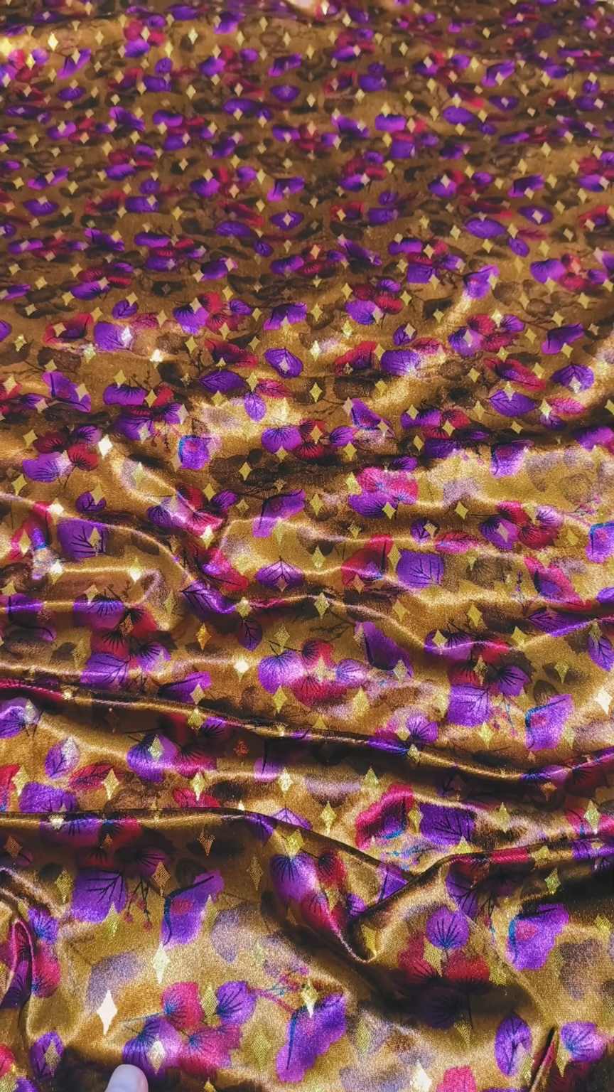 🥳 Sale Sale New Arrivals M-5678 . Imported Luxury Gold Zaree Bunch Korean Shesha Velvet Same print Shirt & Truzer 2pc